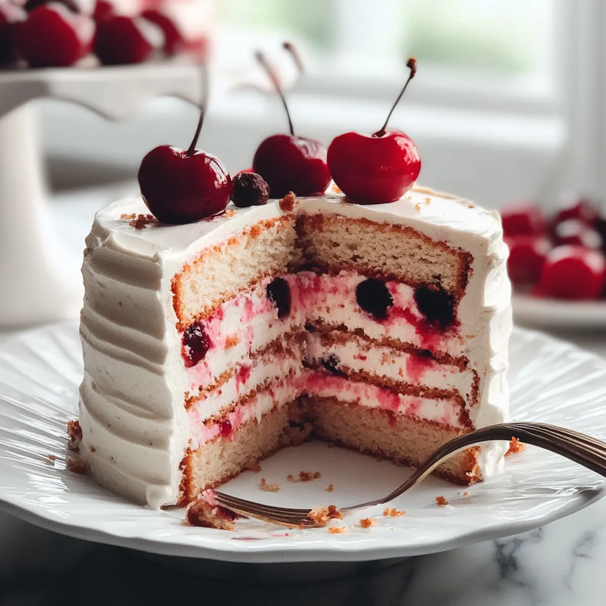 vintage cherry chip layer cake - Article 3